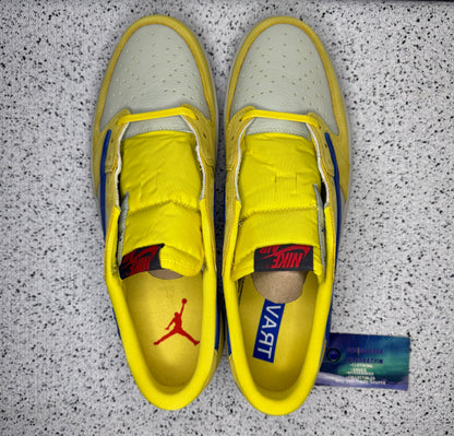 Jordan 1 Low Travis Scott Canary
