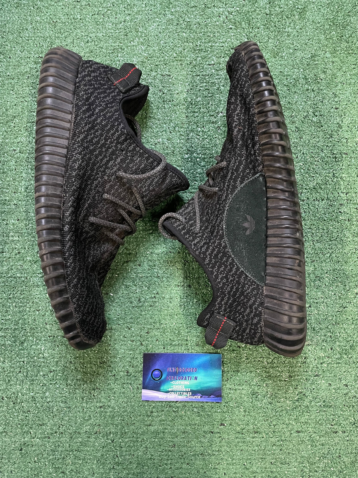 Adidas Yeezy 350 2015 pirate black size 12men/13.5women