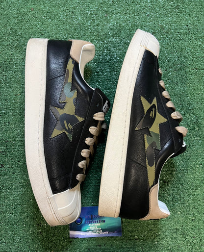 Bape skullsta black size 11men/12.5women