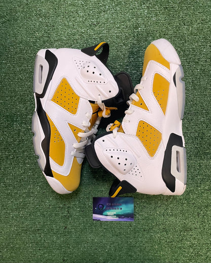 Air Jordan 6 yellow ochre size 9.5men/11women