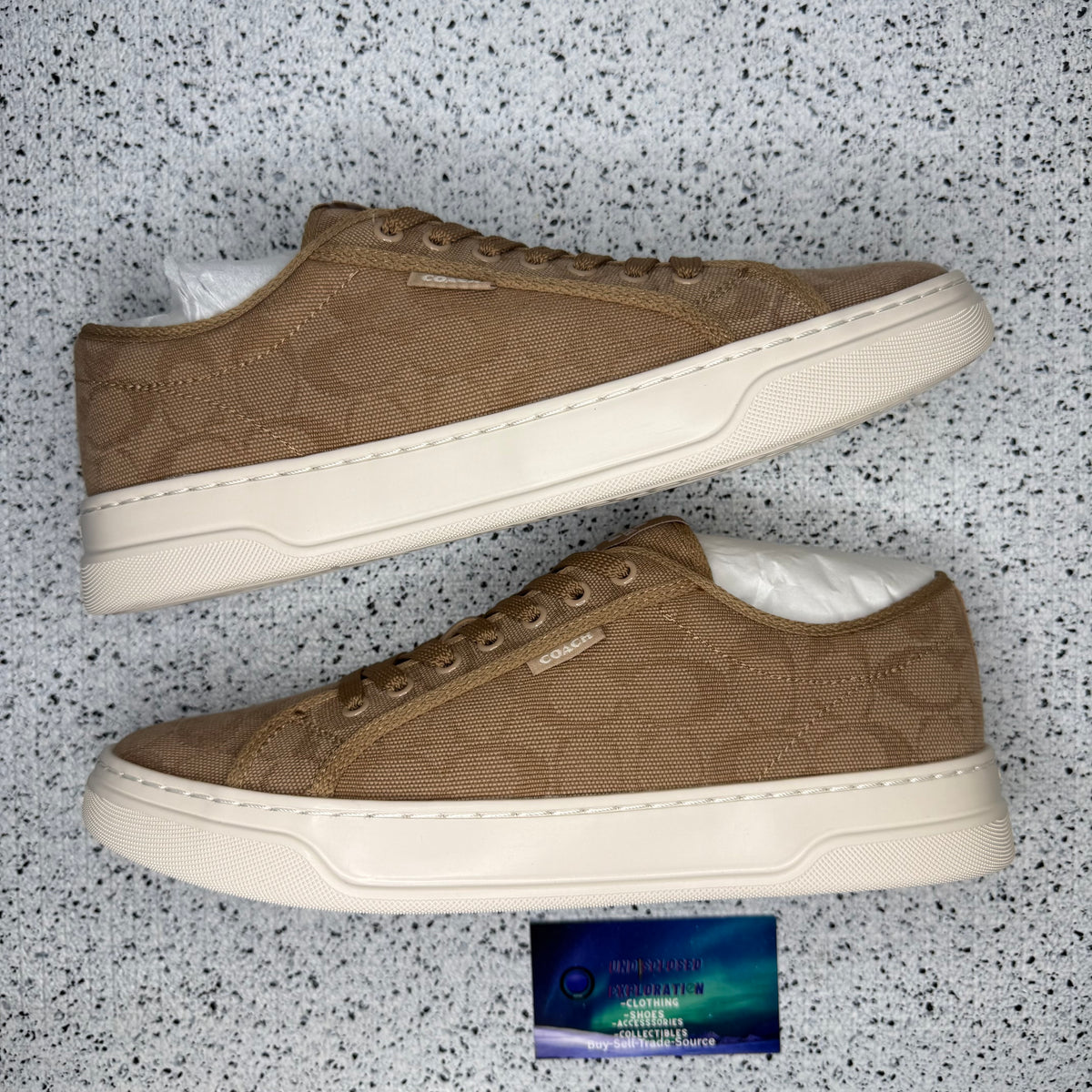 Coach Signature Canvas Sneakers