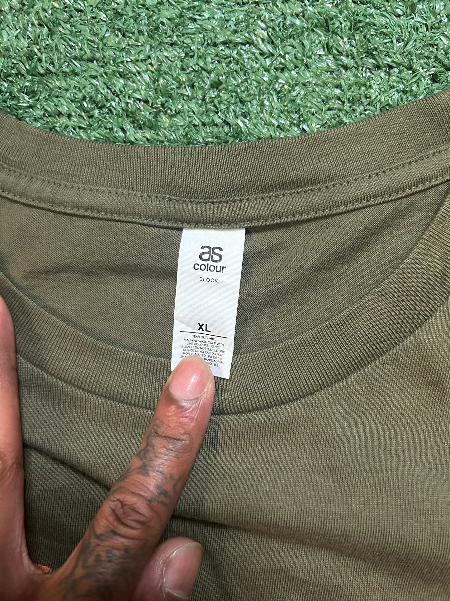 Malicewear olive green tee