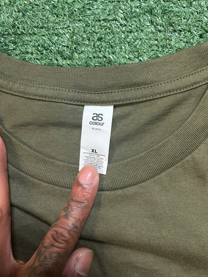 Malicewear olive green tee