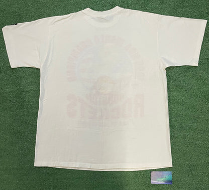 Vintage 1990s  Houston Rockets NBA world champions back to back tee