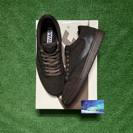 Jordan 1 Low Travis Scott Velvet 9.5 Men/11 Women “Preowned”