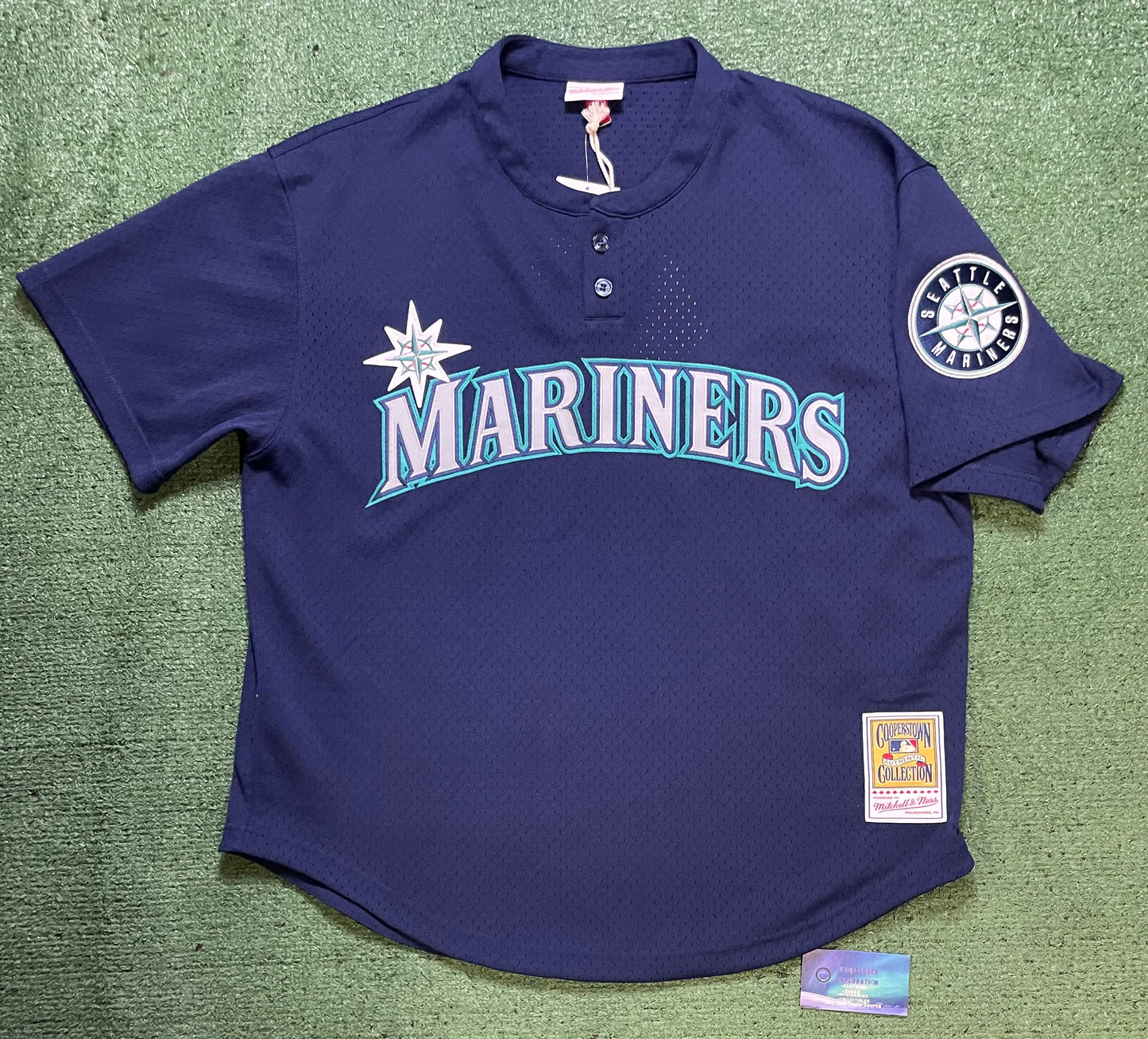 Seattle Mariners batting practice  Edgar Martinez #11 jersey