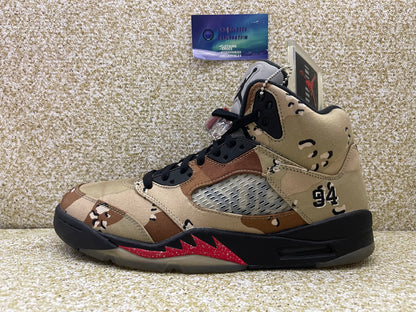 Jordan 5 Supreme Desert Camo 10.5 Men/12 Women “Preowned”