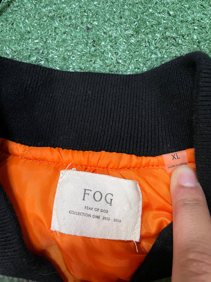 Fear of God FOG Collection Bomber camo Jacket