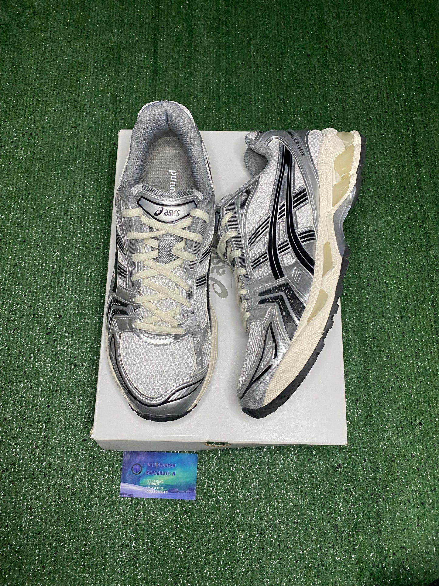 JJJJound asics gel kayano 14 silver black