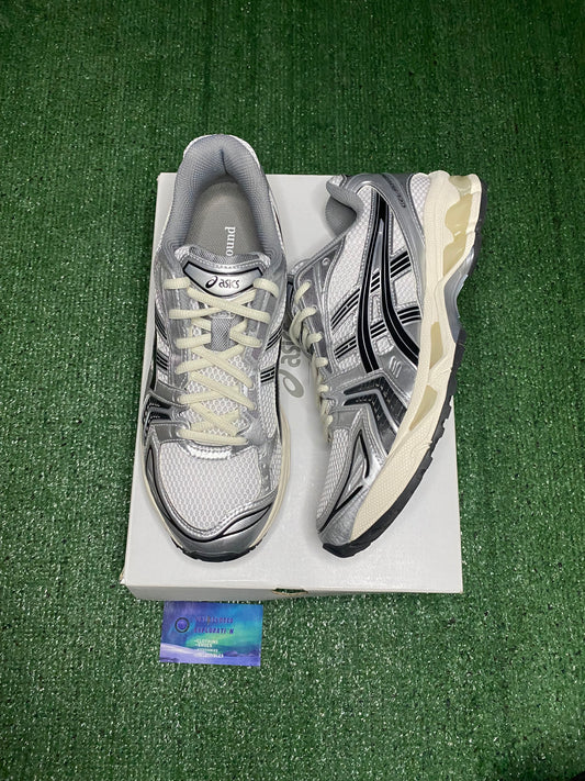 JJJJound asics gel kayano 14 silver black