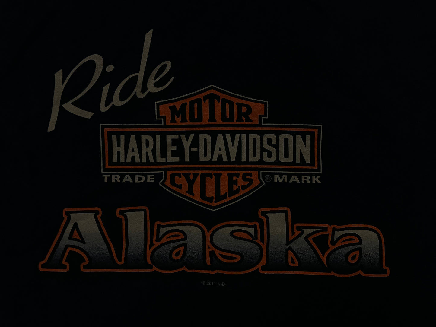 Harley Davidson Alaska Denali park tee