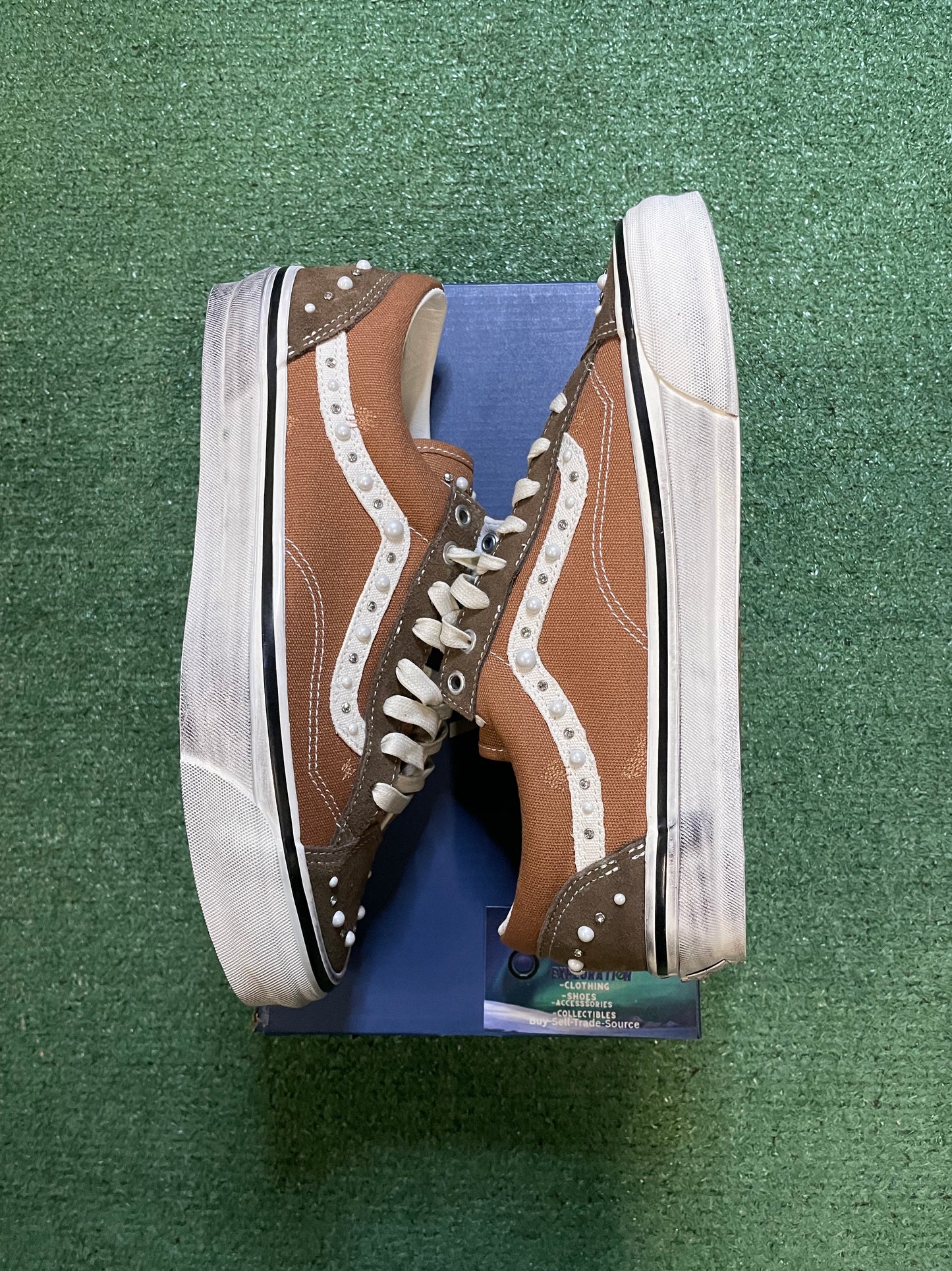 Vans old skool  Pearlized cacao brown