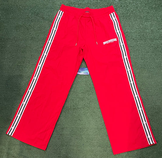 True Religion Red Track Pants
