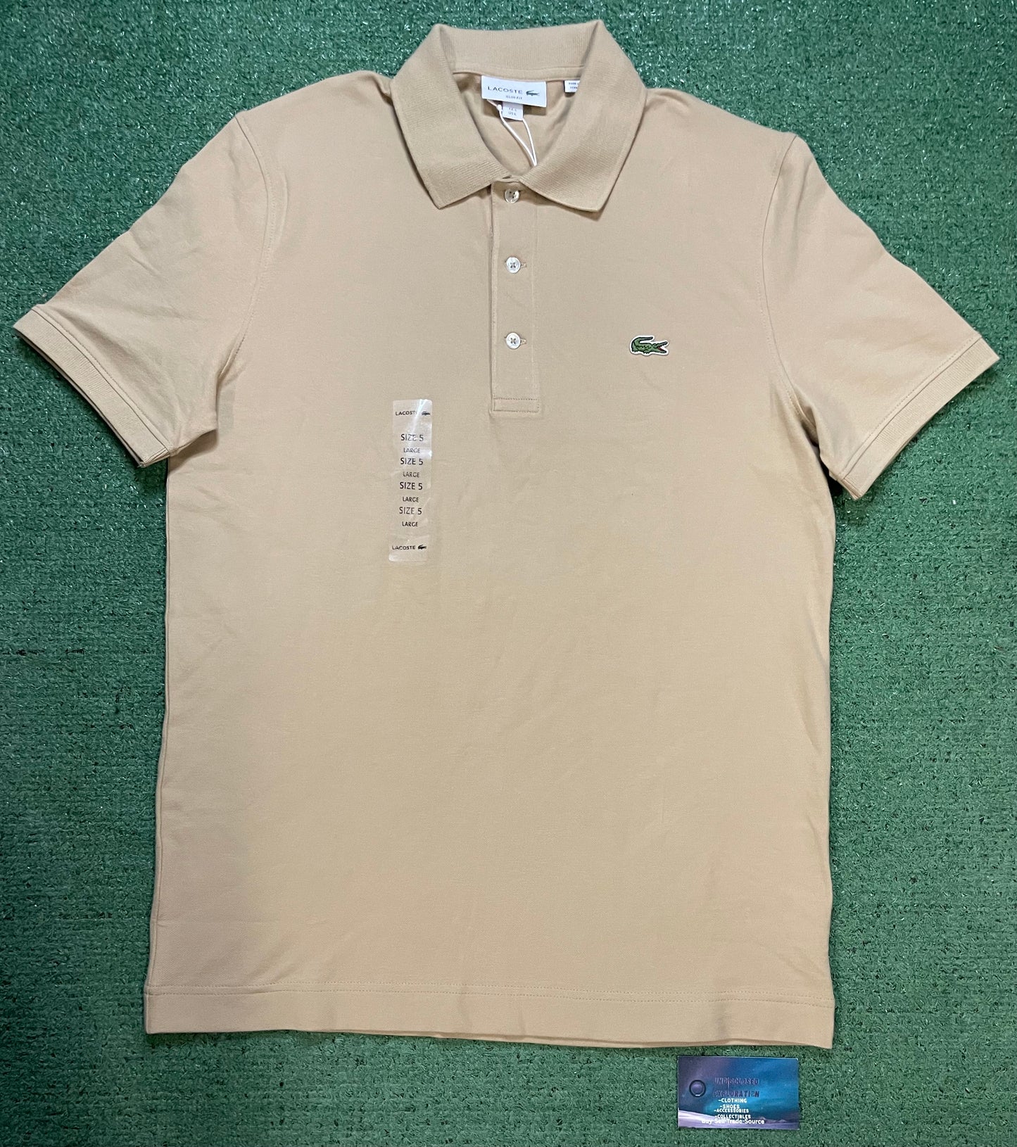 Lacoste beige polo
