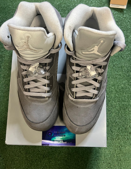 Jordan 5 wolf grey 2026 size 10.5men/12women