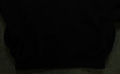 Fear Of God Essentials black center logo hoodie