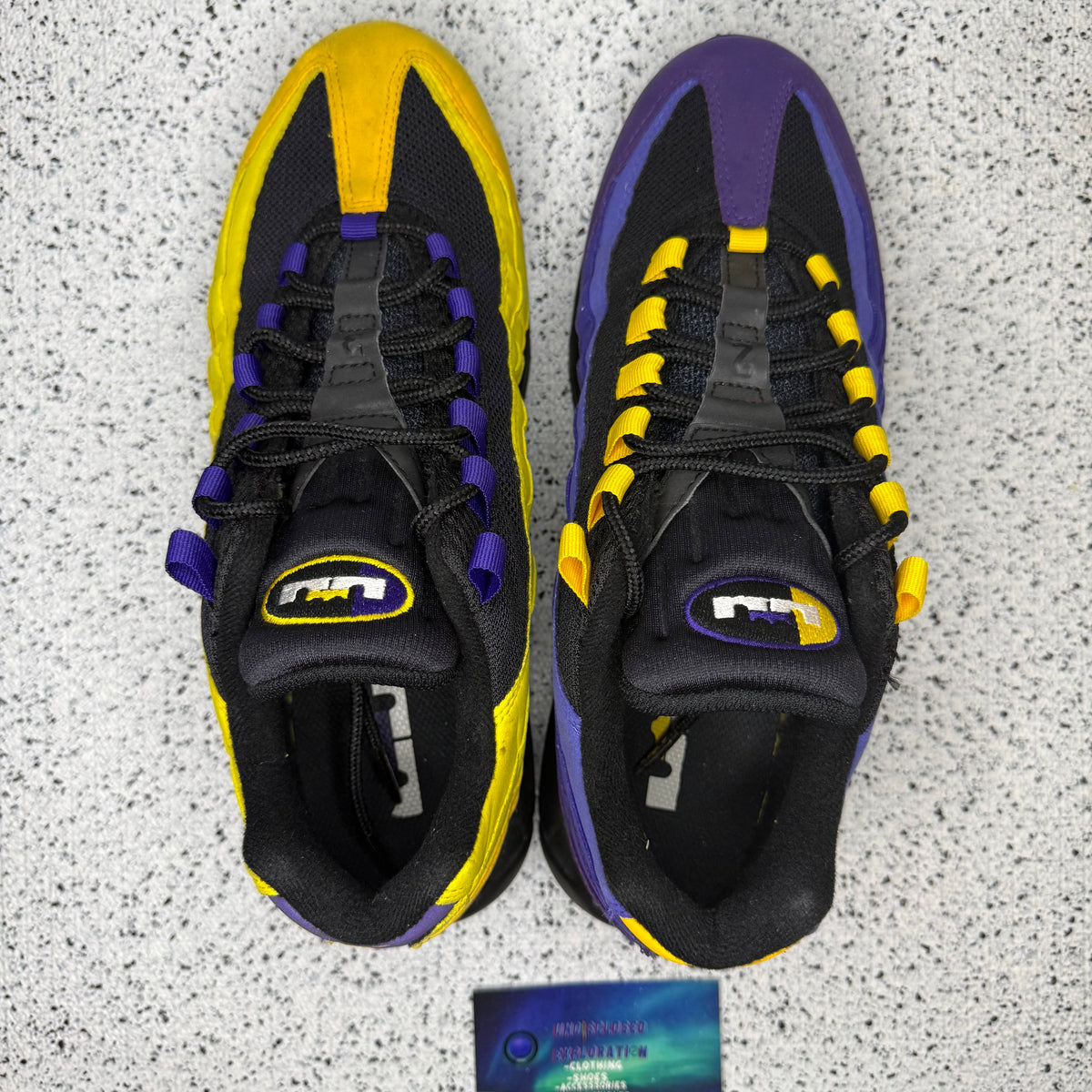 Nike Air Max 95 LeBron Lakers 9 Men “Preowned”