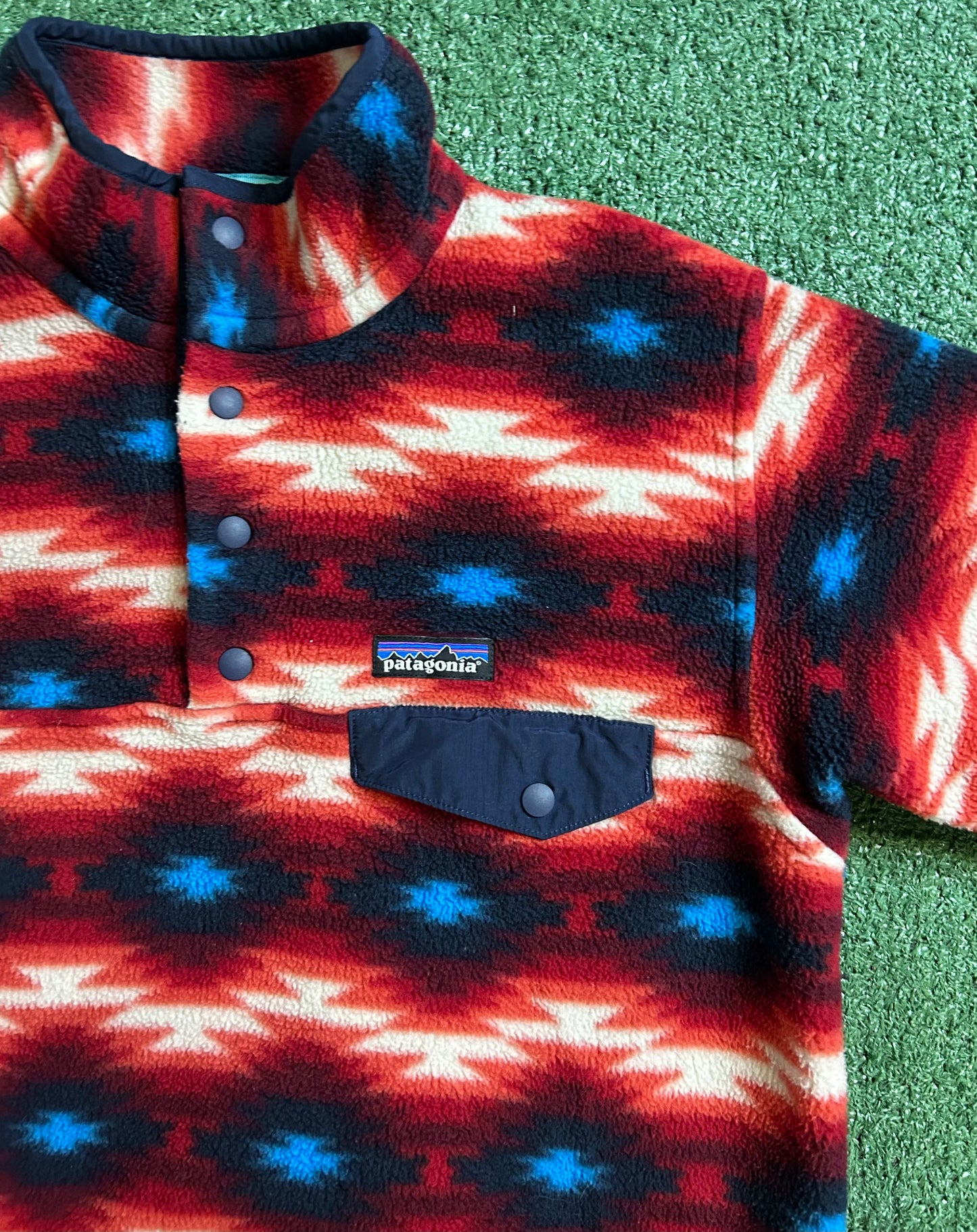 Vintage Patagonia 2000s Aztec Synchilla Fleece