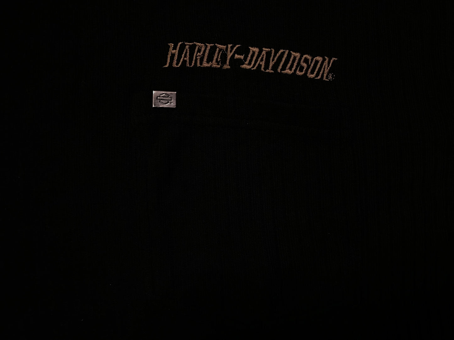 Vintage Harley Davidson Wyoming embroidered tee