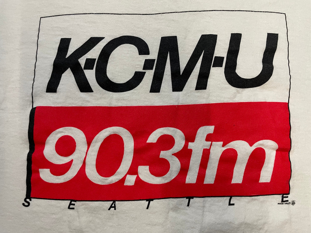 Vintage 1990s KCMU 90.3FM Seattle