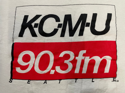 Vintage 1990s KCMU 90.3FM Seattle