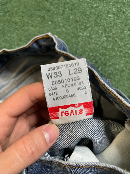 Vintage Levi 501 blue jeans