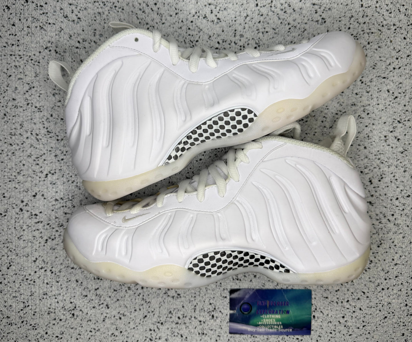 Nike Foamposite Triple White