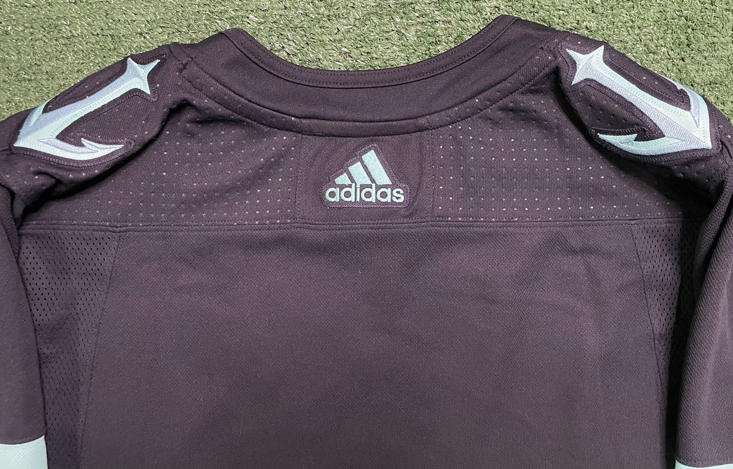 Seattle Kraken inaugural season patch hockey jersey