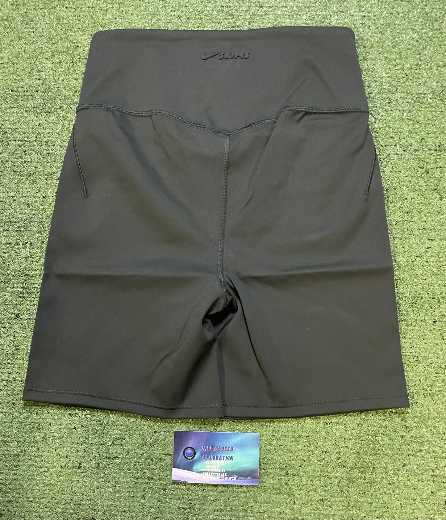Nike X Skims  dark teal biker shorts