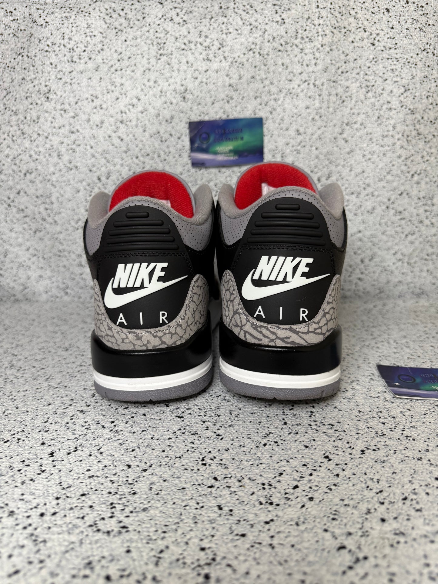 Jordan 3 Black Cement 9.5 Men/11 Women “Preowned”