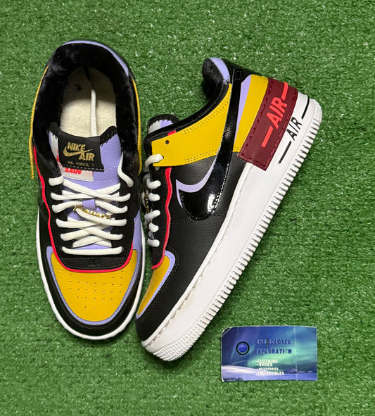 Nike Air Force 1 Dark Sulfur 5.5 Youth/7 Women “Preowned”
