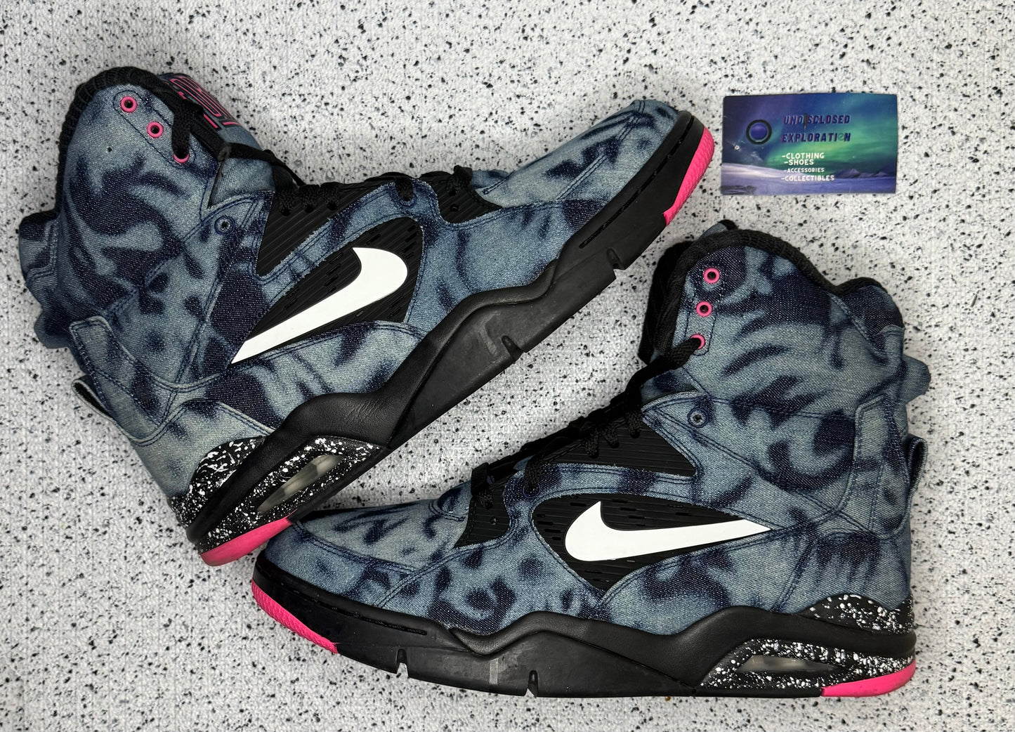 Nike Air Command Force Bleached Denim 12 Men/13.5 Women “Preowned”