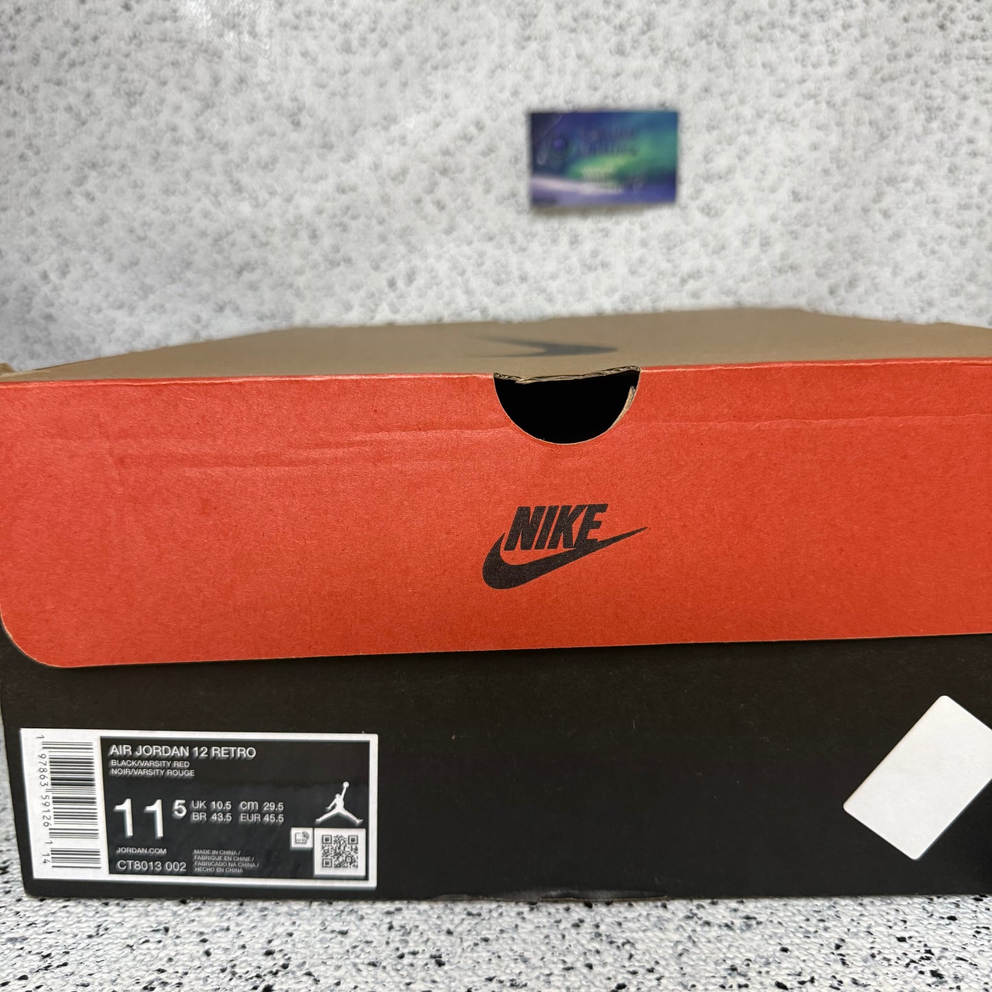 Jordan 12 Flu Game 11.5 Men “Preowned”
