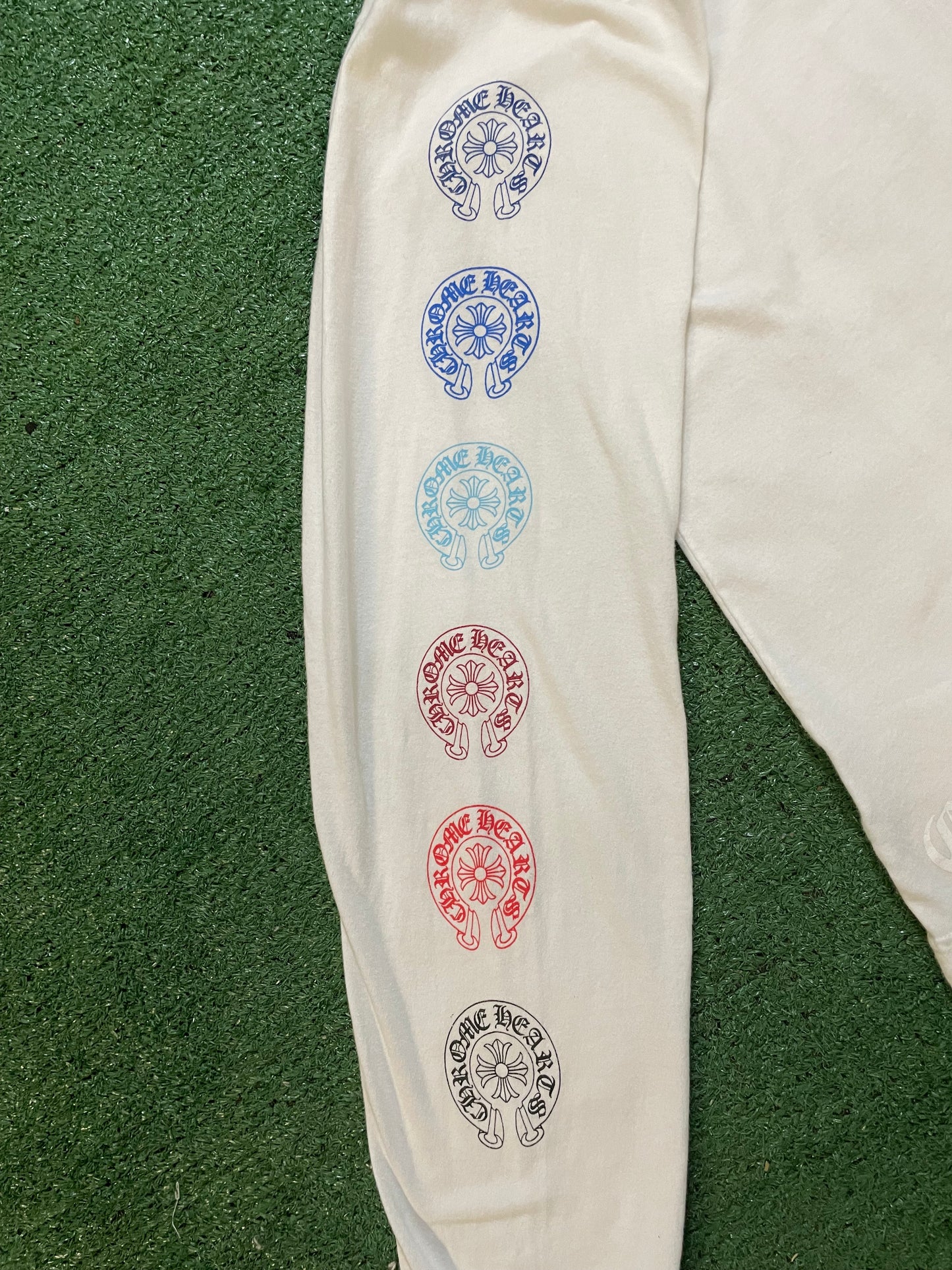 Chrome Hearts multi color horseshoe longsleeve