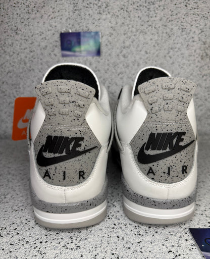 Jordan 4 White Cement