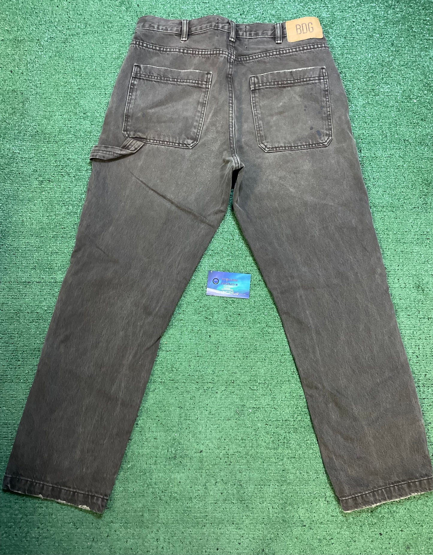 BDG brown double knee pants