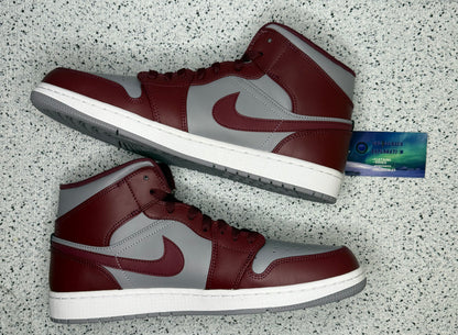 Jordan 1 Mid Cherrywood Red