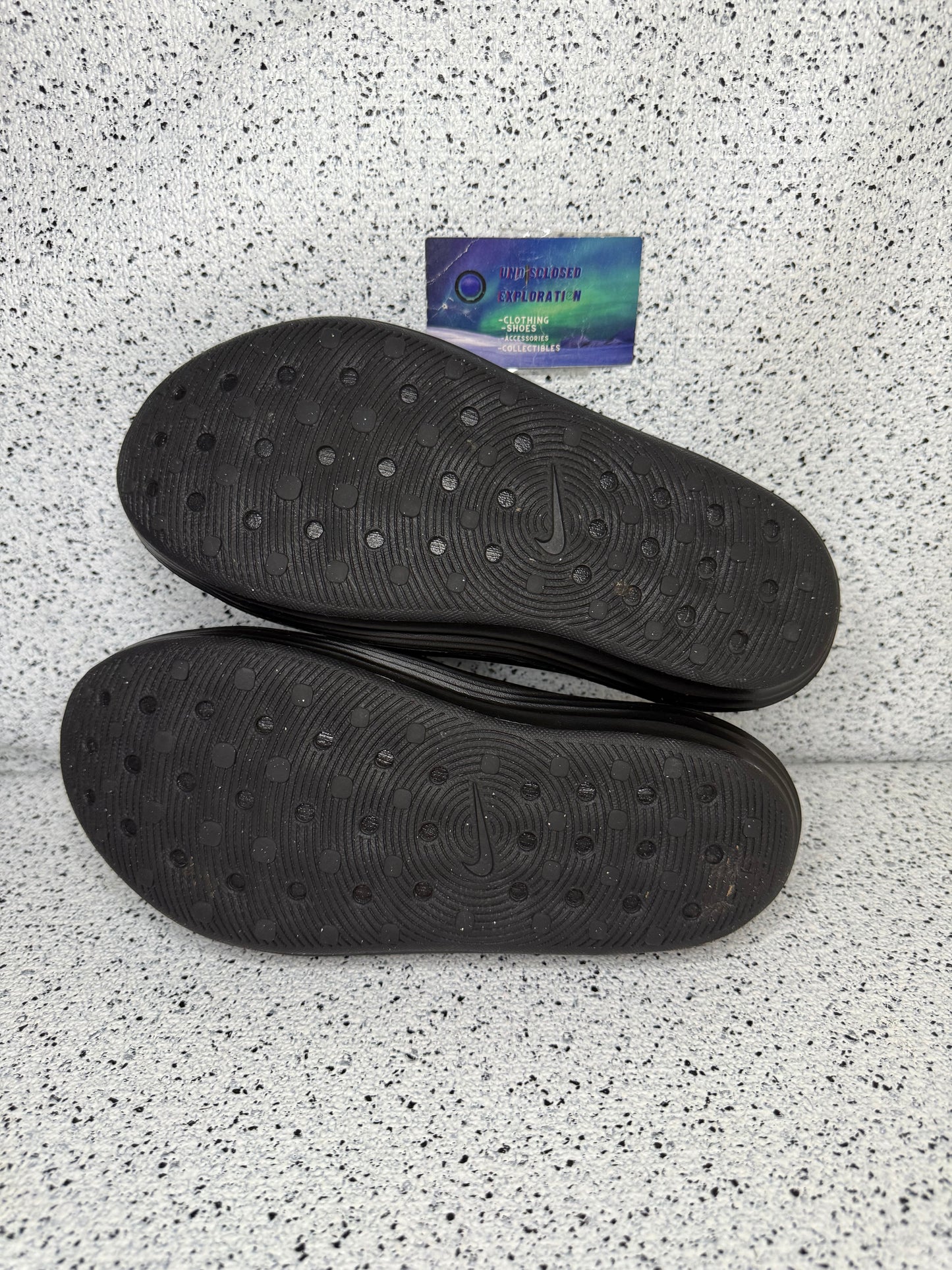 Nike ReactX Rejuven8 Triple Black 9 Men/10.5 Women “Preowned”