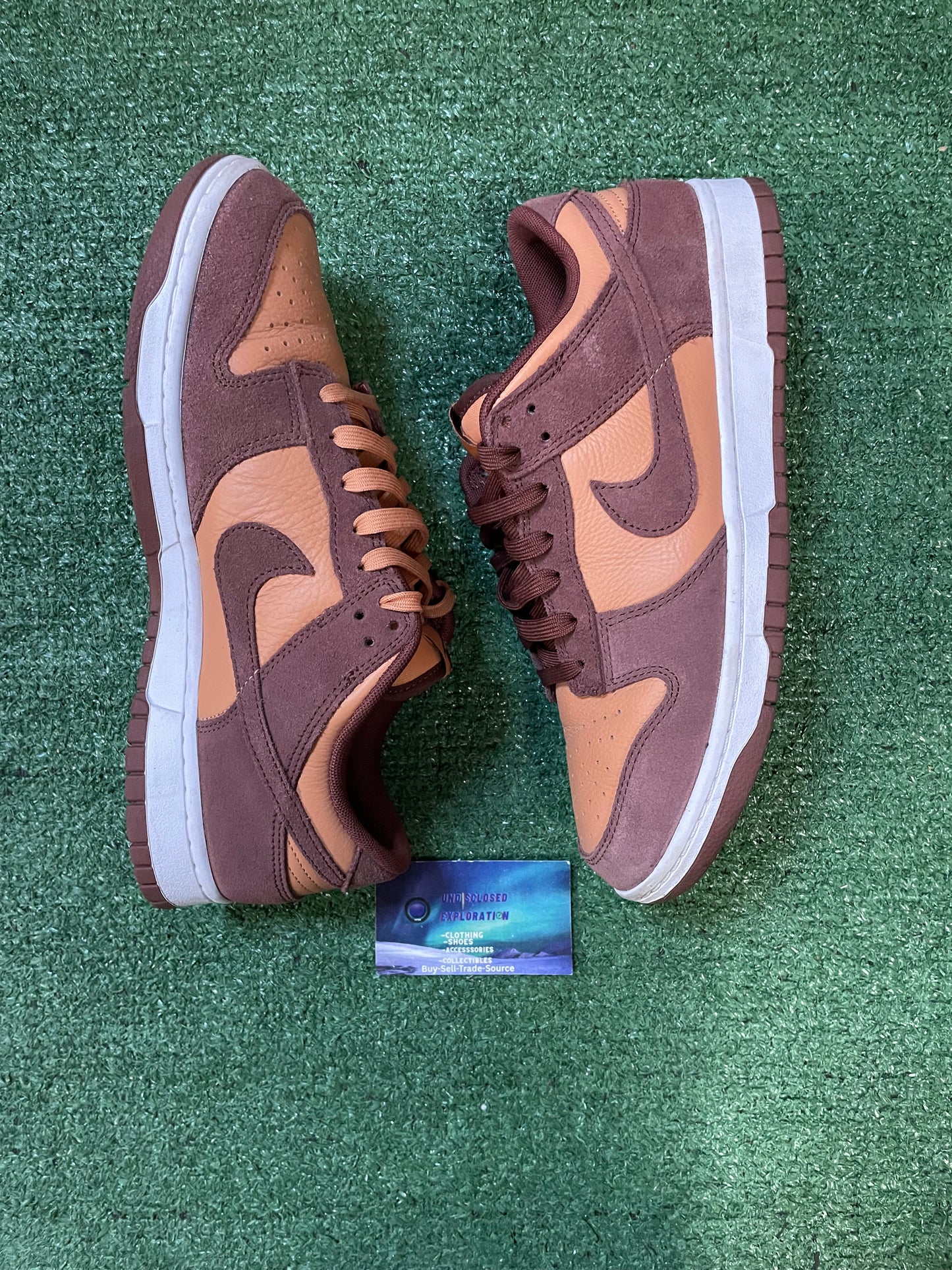 Nike Dunk low amber brown size 10men/11.5women