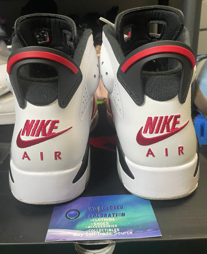 Air Jordan 6 Carmine 2021 size 8.5men/10women