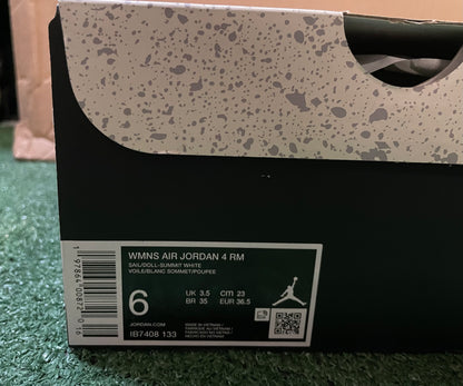 Air Jordan 4 RM Easter sail doll
