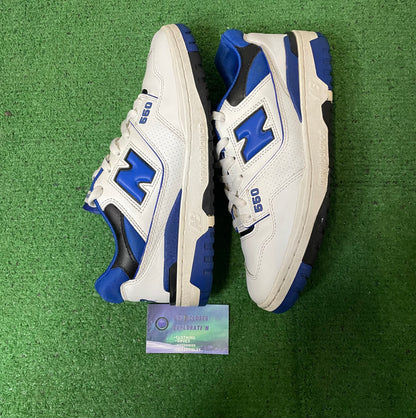 New Balance 550 white team royal 10men/11.5women