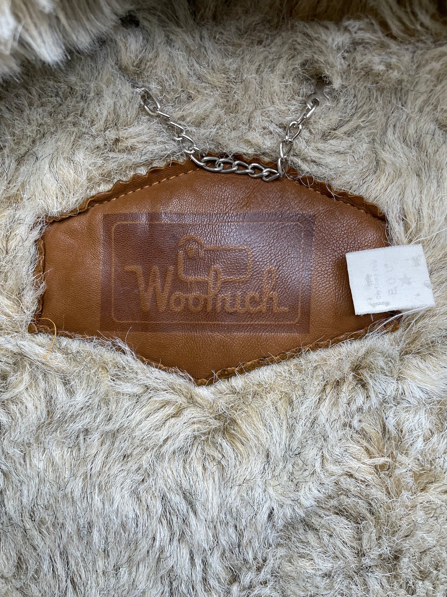 Vintage woolrich sherpa jacket