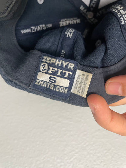 Vintage Utah State university grey and navy hat