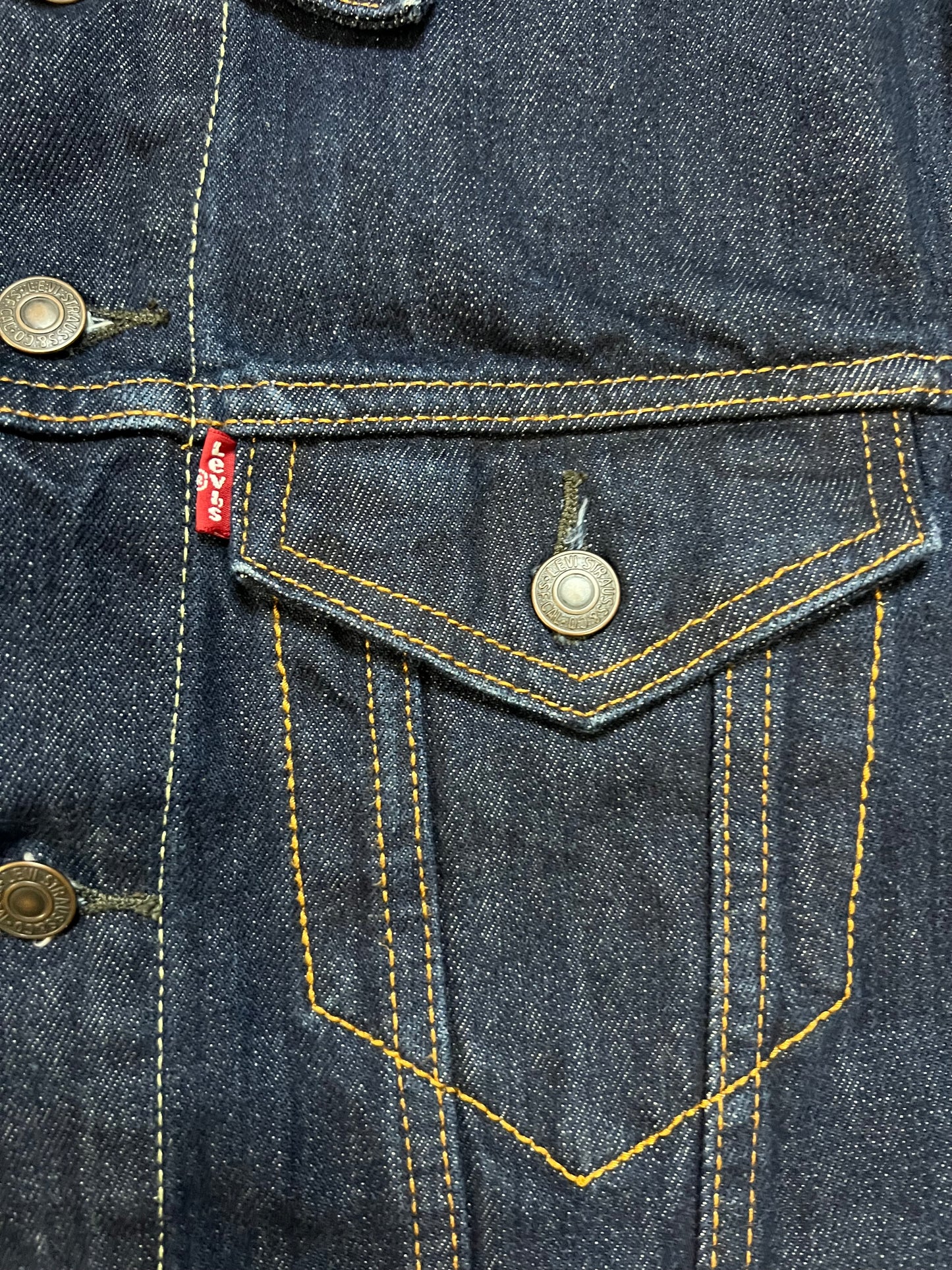 Levi dark wash Jean jacket