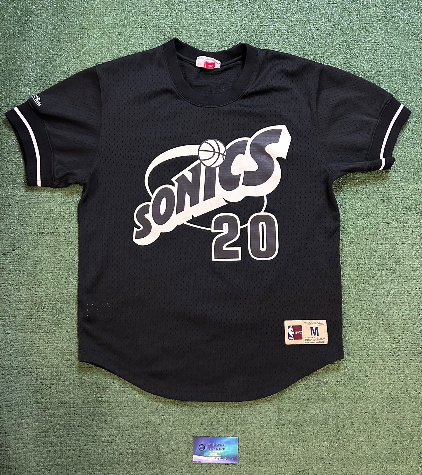 Seattle Sonics Gary Payton #20 mesh jersey tee