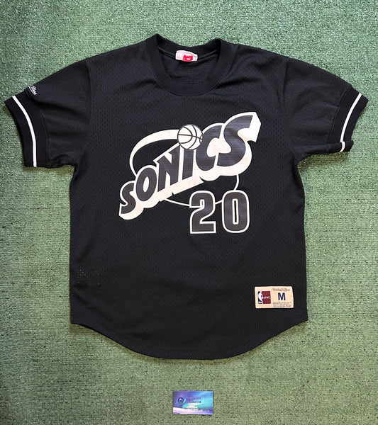Seattle Sonics Gary Payton #20 mesh jersey tee