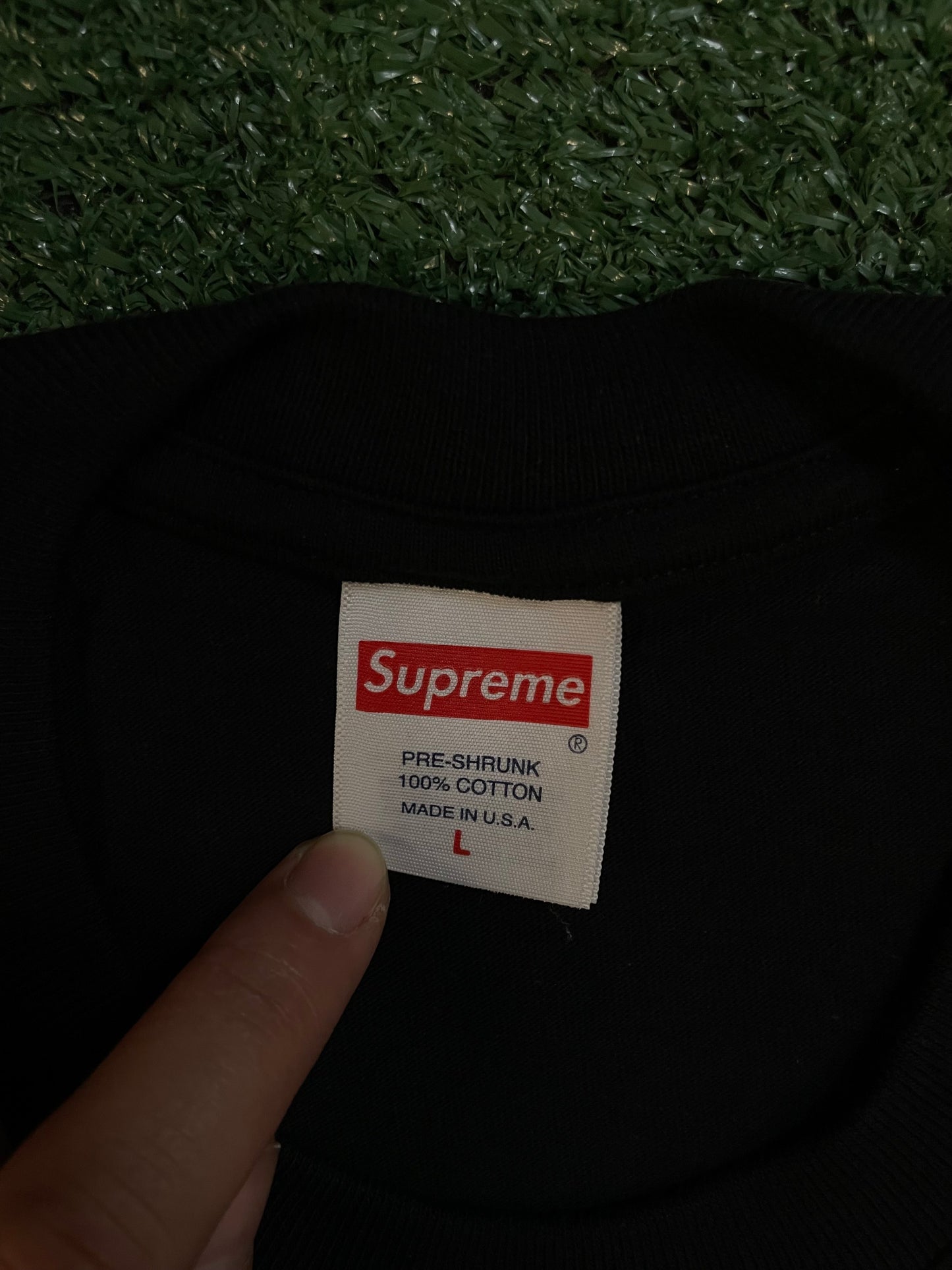 Supreme Andre 3000 black tee