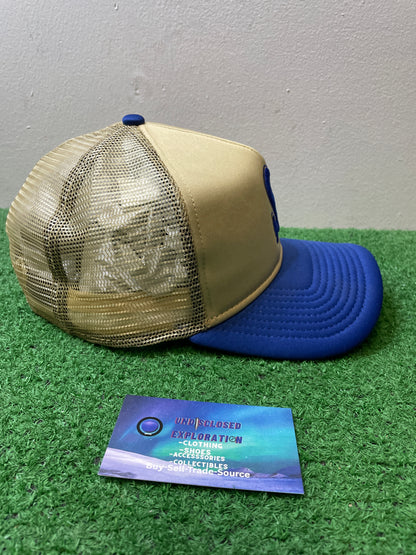 Seattle Mariners blue and gold mesh hat
