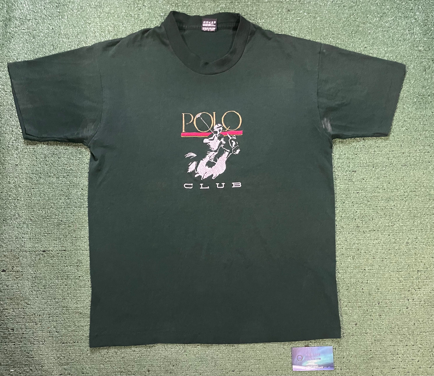 Vintage 1990s Polo club embroidered tee